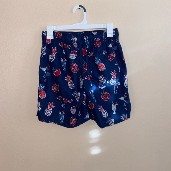 Mens navy pineapple hybrid boardshorts y2k street swim wear retro active bottoms - Picture 5 of 10